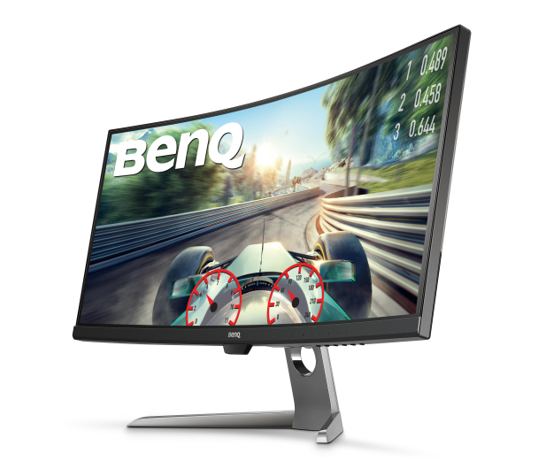 BenQ EX3501R Curved srebrno-czarny - 377982 - zdjęcie 3